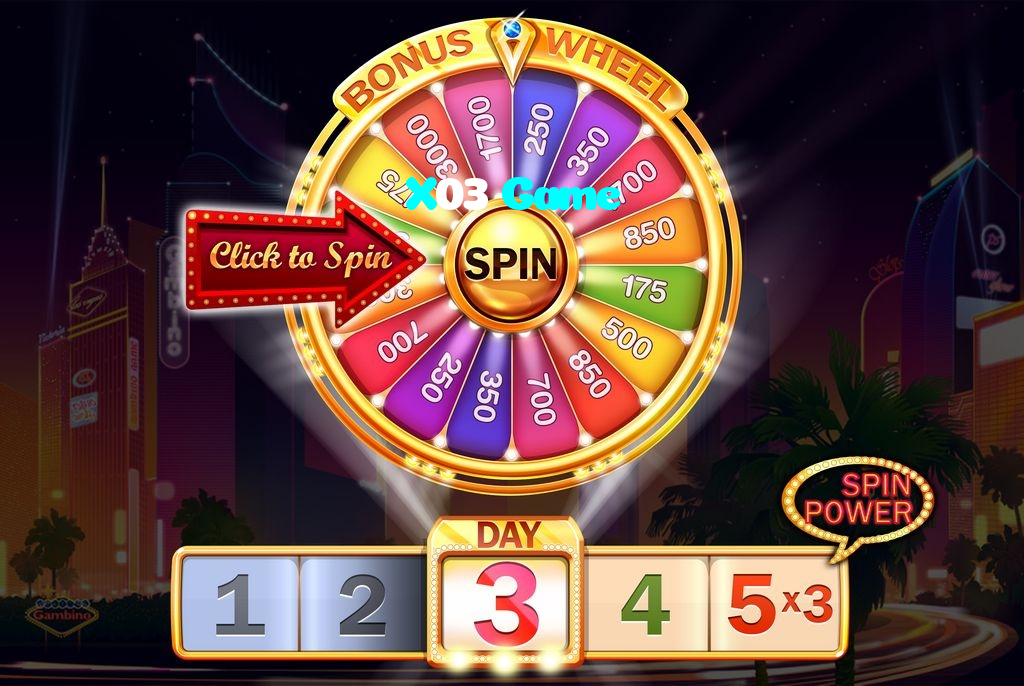 X03 Game casino presented on mobile device in Pakistan with slots and live games
